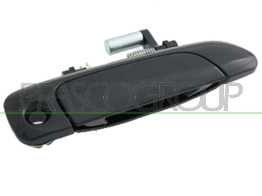 maniglia anteriore destra esterna nera liscia con foro nottolino honda jazz 2004 2008 hd3208007