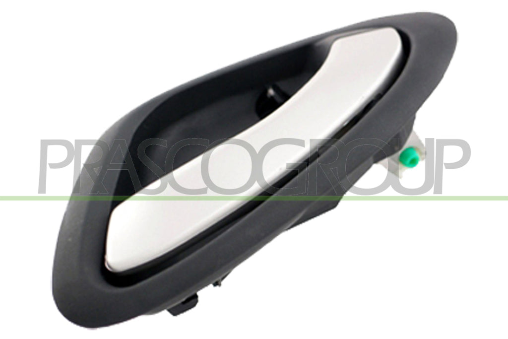 maniglia anteriore posteriore destra interna con leva cromata con mostrina nera honda jazz 2002 2004 hd3208605