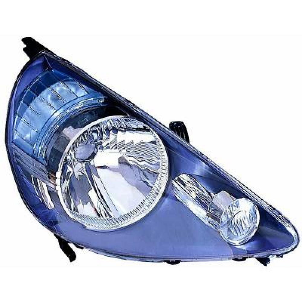 proiettore destro h4 elettrico senza motore nero mod stanley honda jazz 2004 2008 hd3224903