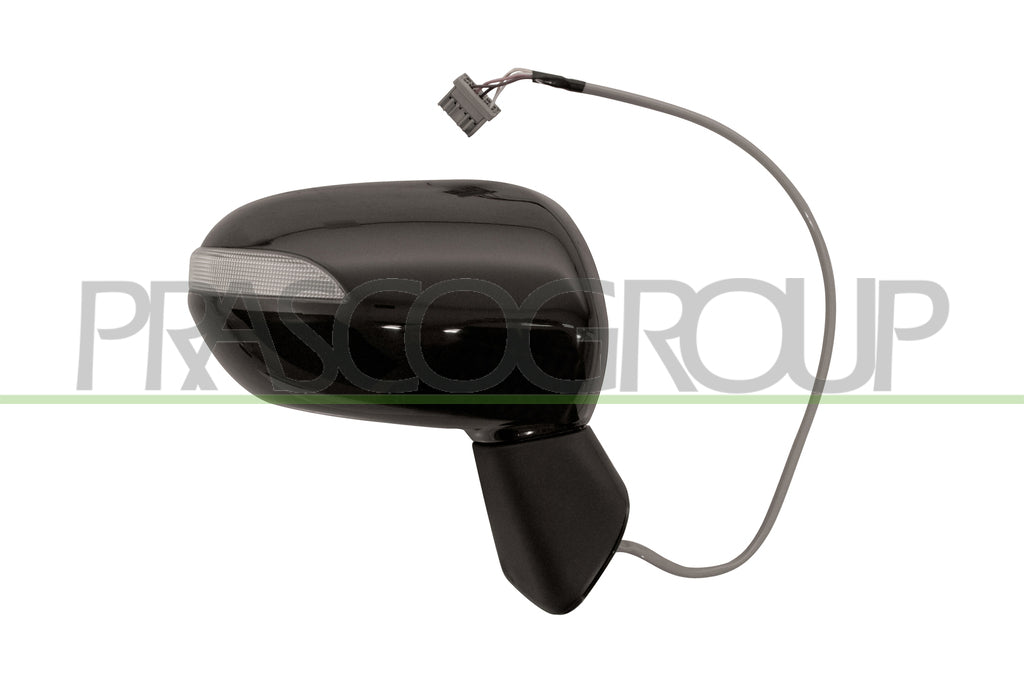 retrovisore destro elettrico nero con fanale convesso honda jazz 2004 2008 hd3227113