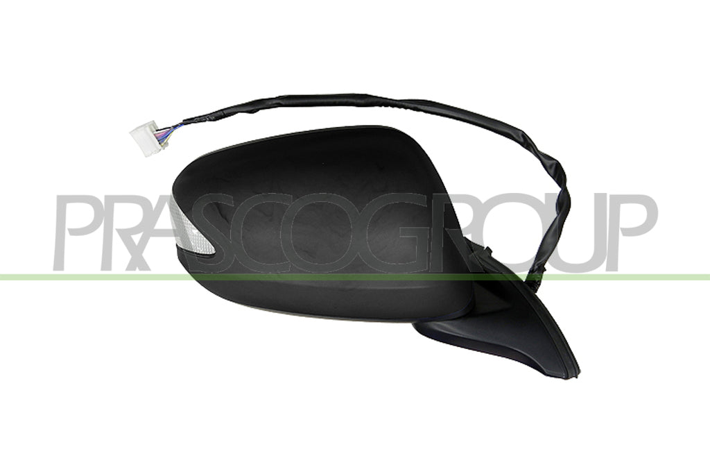 retrovisore destro elettrico nero con fanale convesso honda jazz 2008 2010 hd3247123