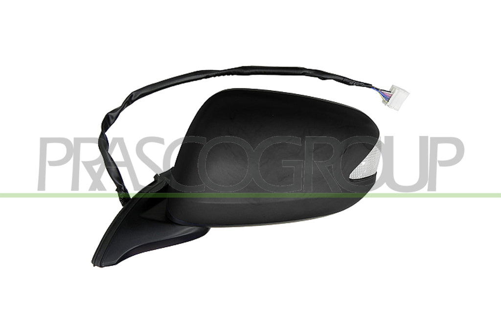 retrovisore sinistro elettrico nero con fanale convesso honda jazz 2008 2010 hd3247124