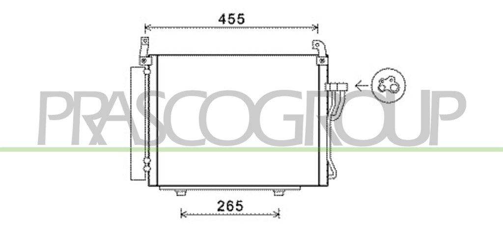 condensatore hyundai i10 pa 2007 2009 hn002c002