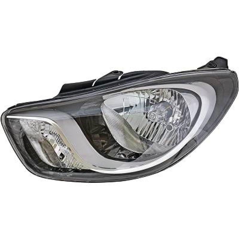 proiettore sinistro h4 elettrico con motore nero hyundai i10 pa 2010 2013 hn0034804
