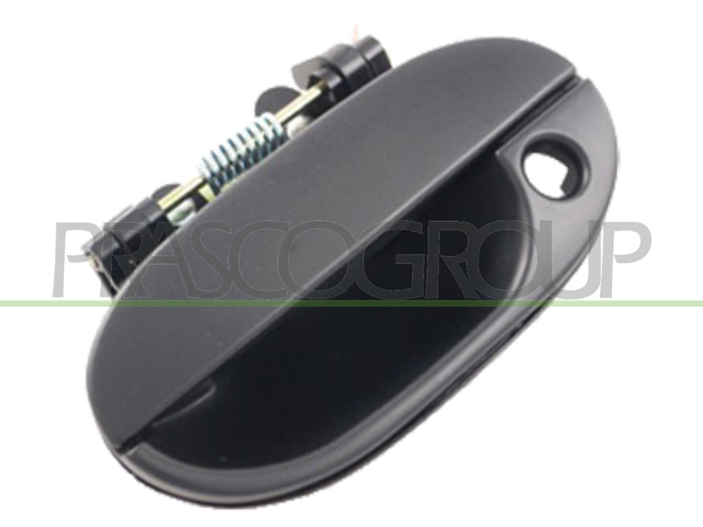 maniglia anteriore sinistra esterna nera con foro nottolino hyundai accent 1997 1999 hn0148002