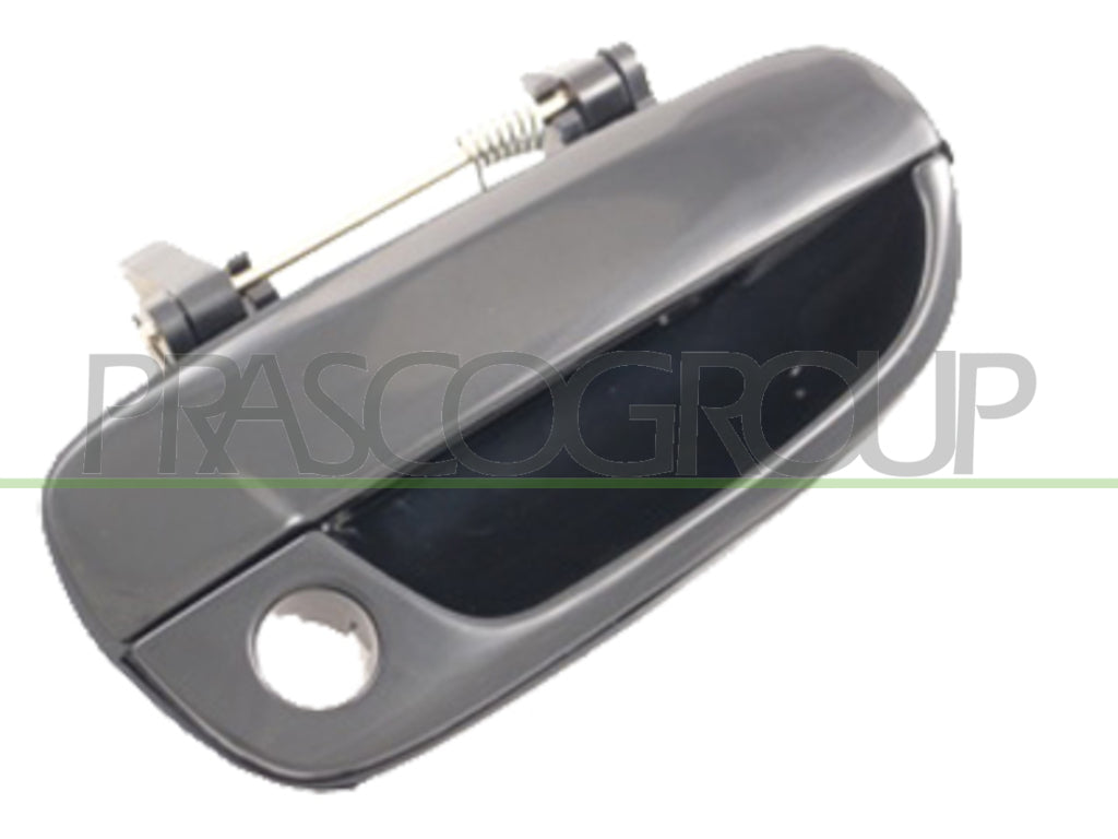 maniglia anteriore destra esterna nera liscia con foro nottolino hyundai accent 2002 2006 hn0168001