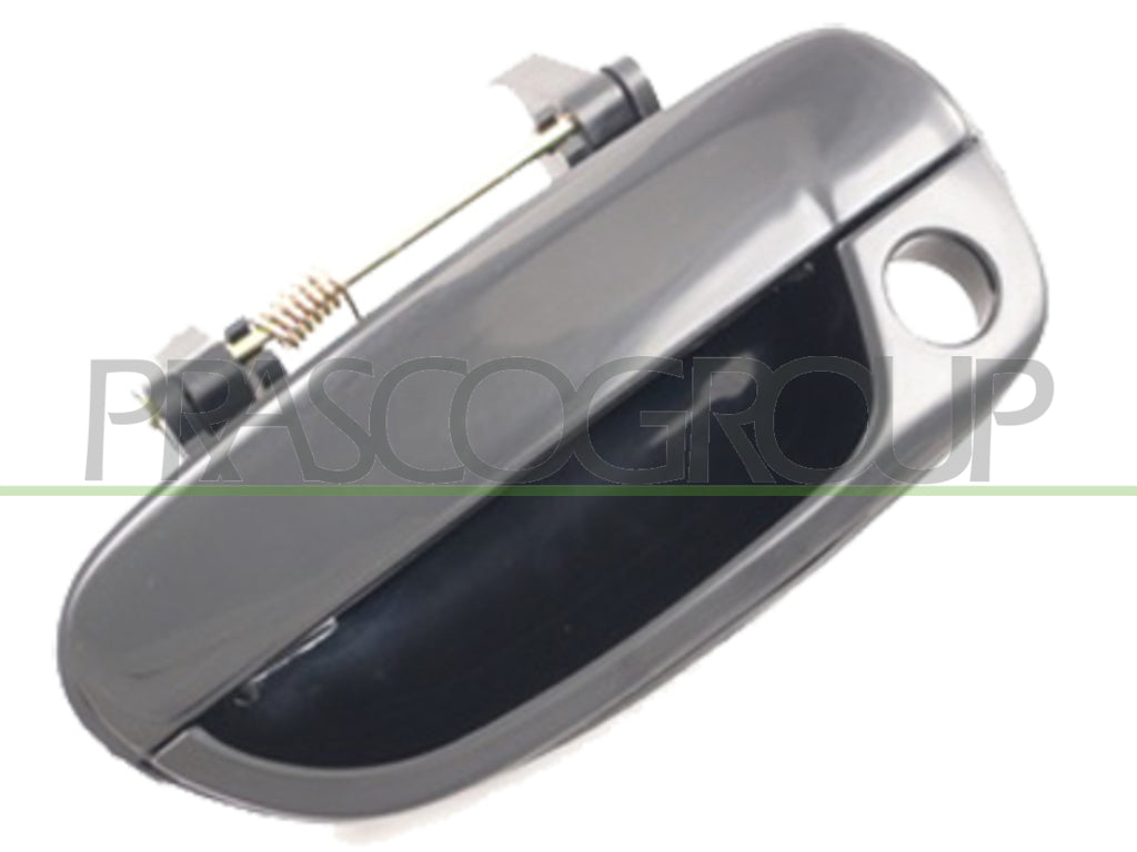 maniglia anteriore sinistra esterna nera liscia con foro nottolino hyundai accent 2002 2006 hn0168002