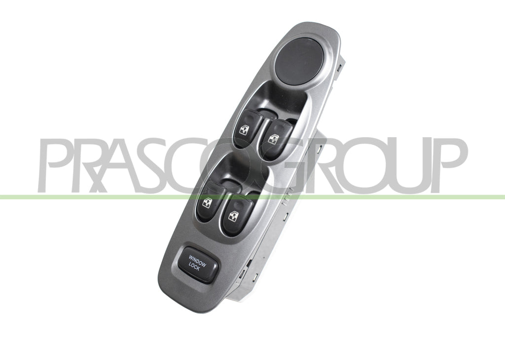 pulsantiera alzacristallo porta anteriore sinistra grigia 4 interruttori 11 pins hyundai accent 2000 2001 hn016ws04