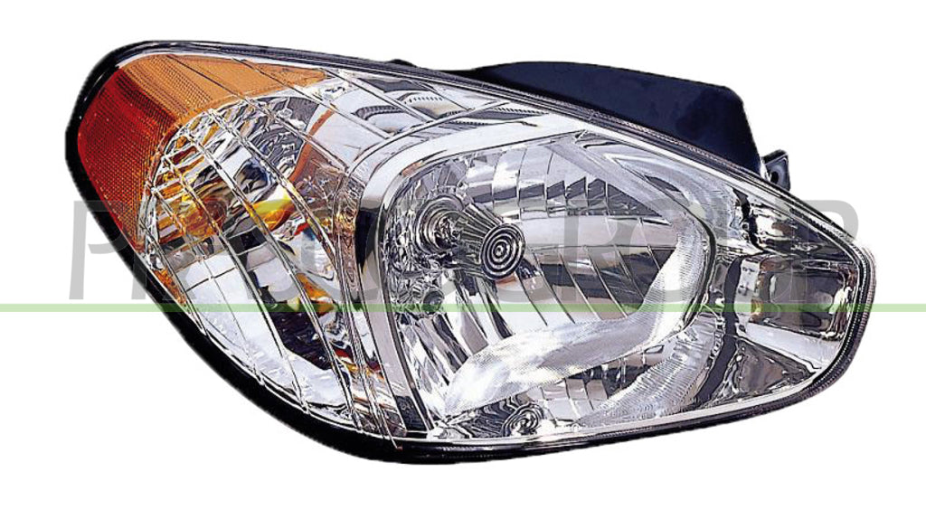 proiettore destro h4 elettrico hyundai accent 2006 2010 hn0194803