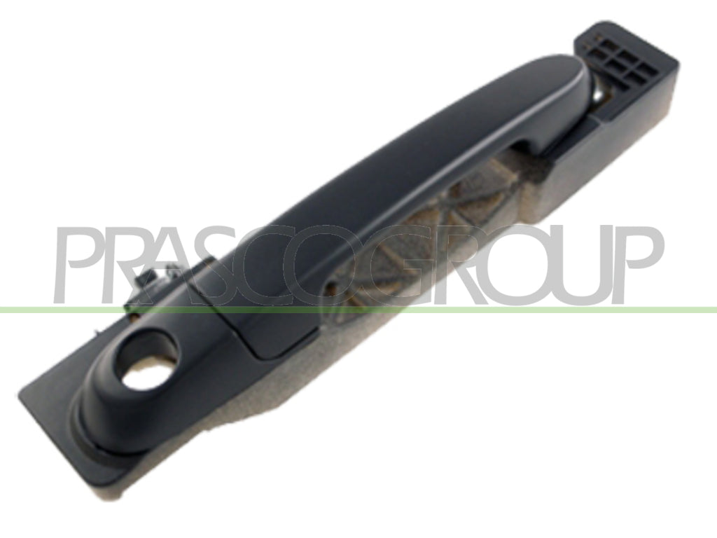 maniglia anteriore destra esterna completa di base nera con foro nottolino hyundai accent 2006 2010 hn0198001