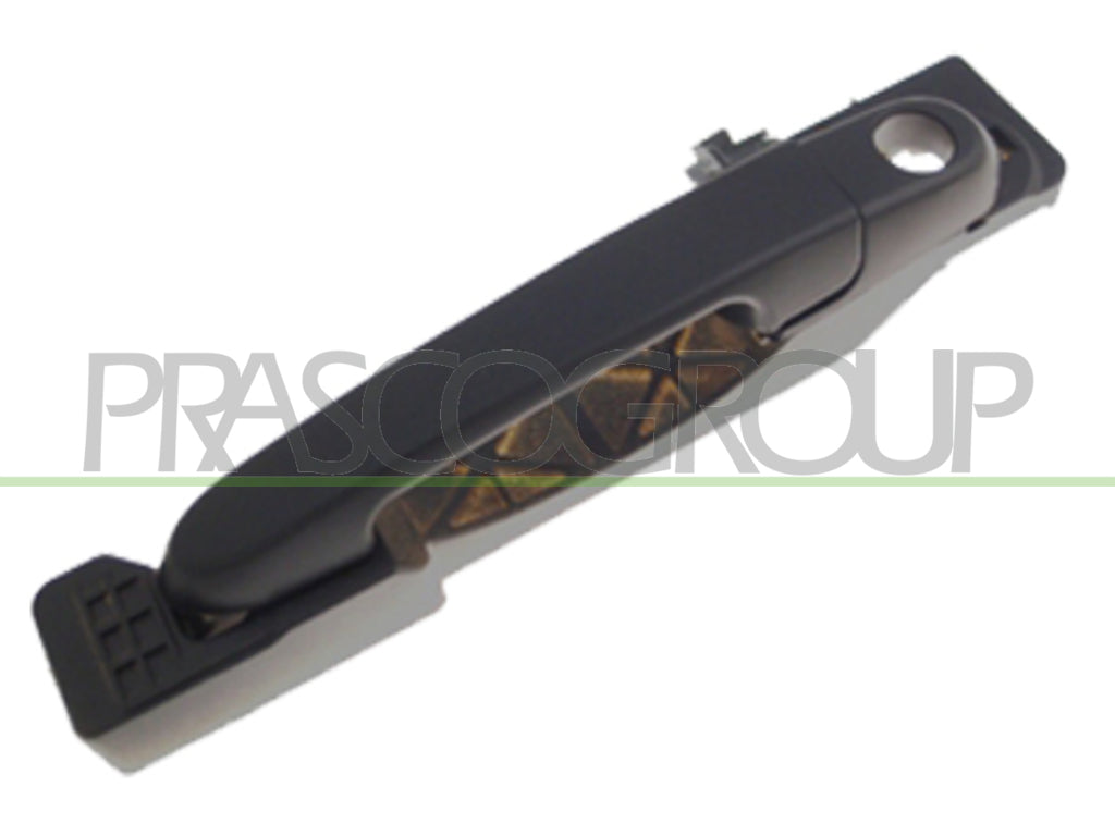 maniglia anteriore sinistra esterna completa di base nera con foro nottolino hyundai accent 2006 2010 hn0198002