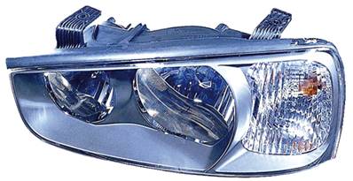 proiettore sinistro h1 h7 elettrico con motore hyundai elantra 2000 2003 hn0314804