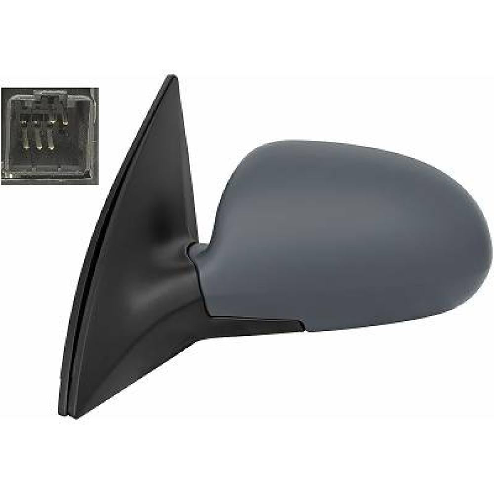 retrovisore sinistro elettrico termico con primer convesso hyundai i30 2007 2010 hn0407324p