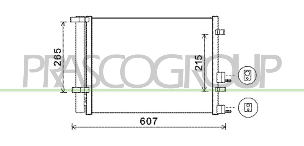 condensatore hyundai i20 2008 2012 hn200c001