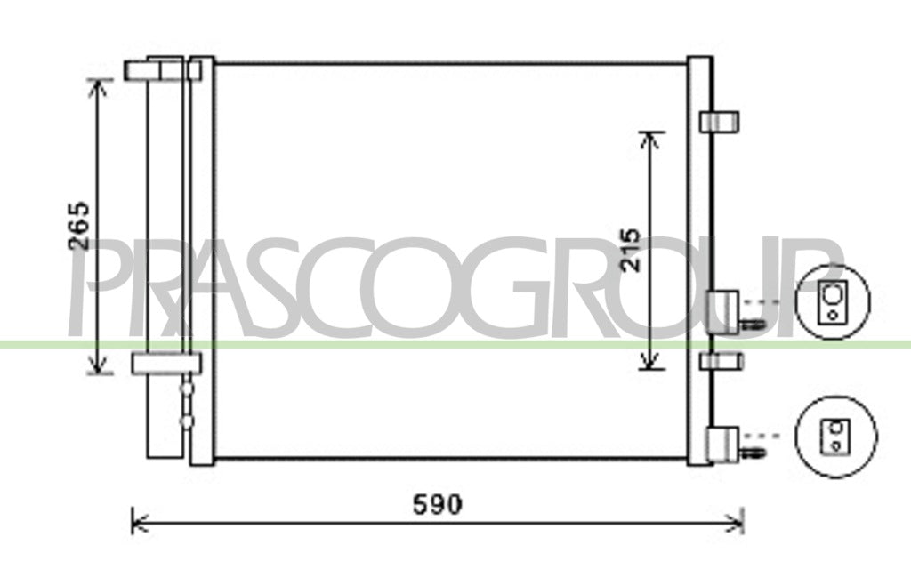 condensatore hyundai i20 2008 2012 hn200c002