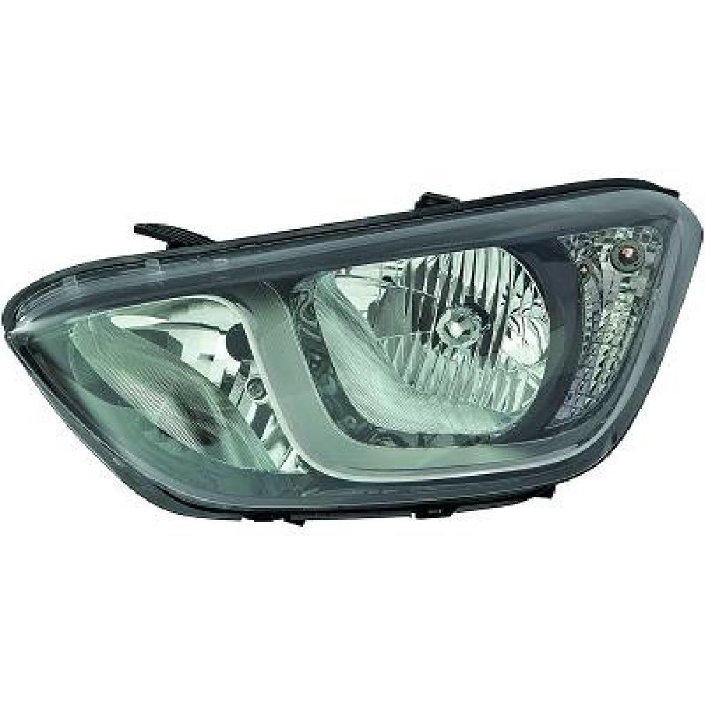 proiettore destro h7 h7 elettrico con motore hyundai i20 2012 2014 hn2024903