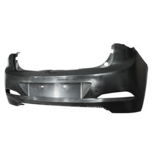 paraurti posteriore nero liscio da primerizzare con tracce pdc mod 5 porte hyundai i20 2014 2018 hn2041051