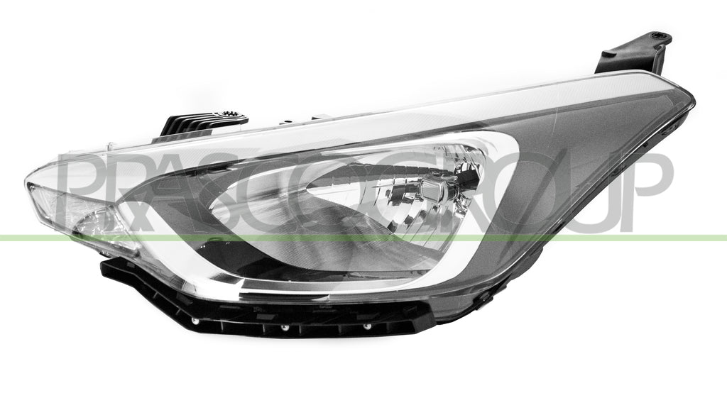 proiettore sinistro h4 elettrico senza motore mod 5 porte hyundai i20 2014 2018 hn2044604