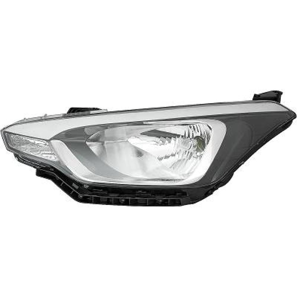 proiettore sinistro h4 elettrico senza motore mod 5 porte hyundai i20 2014 2018 92101 c8000
