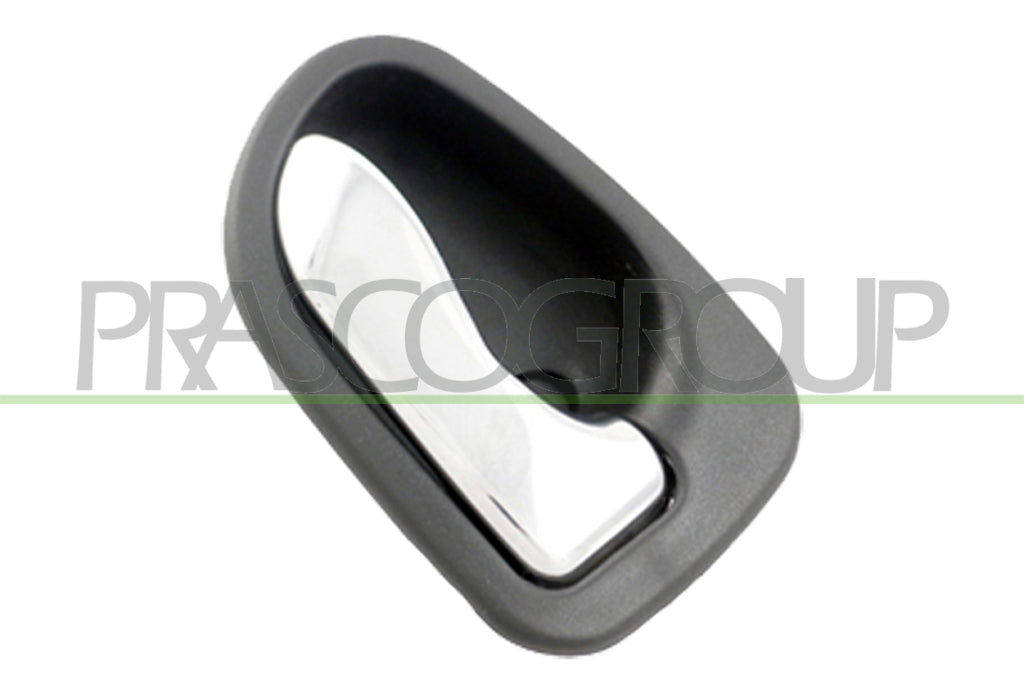 maniglia anteriore destra interna con leva cromata con mostrina nera hyundai accent 1997 1999 hn3208405