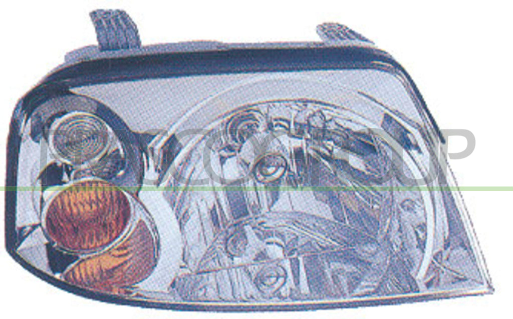 proiettore destro h4 elettrico hyundai atos prime 2003 2006 hn3244803