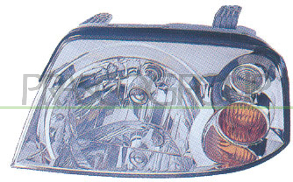 proiettore sinistro h4 elettrico hyundai atos prime 2003 2006 hn3244804