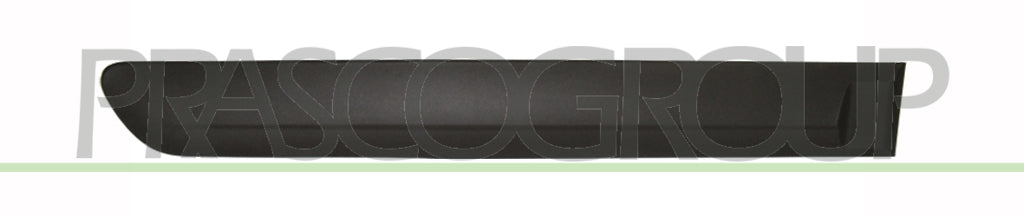 modanatura porta posteriore destra nera goffrata con biadesivo mod 5 porte hyundai getz 2002 2005 hn3311453