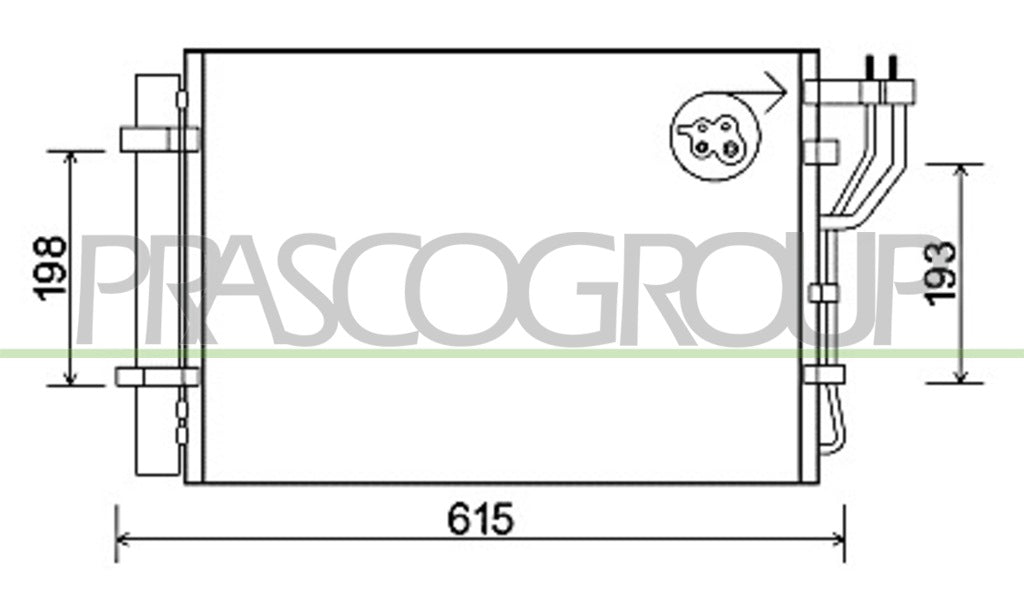 condensatore hyundai ix20 2010 2015 hn420c004