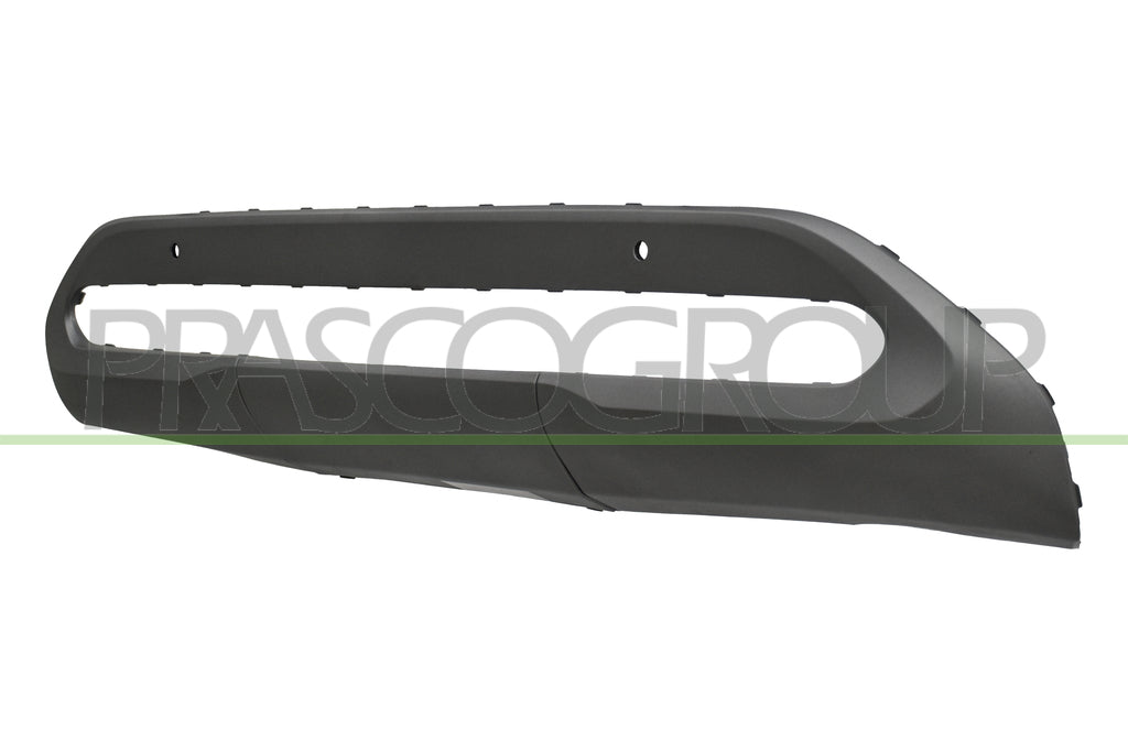 modanatura paraurti posteriore inferiore grigio argento con fori pdc supporti hyundai kona os 2020 2023 hn4521285