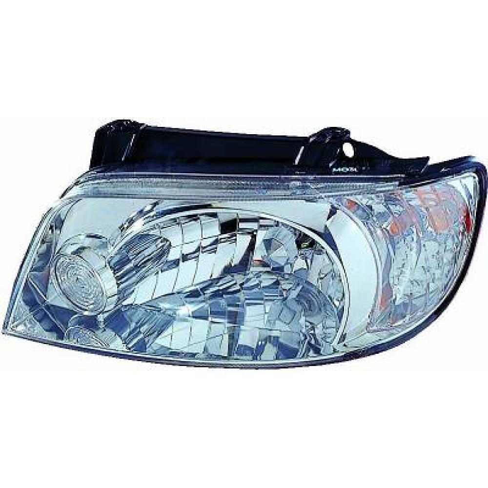 proiettore destro h4 elettrico senza motore hyundai matrix 2001 2005 hn7154803