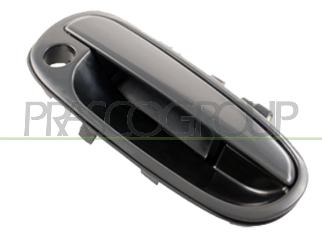 maniglia anteriore destra esterna nera liscia con foro nottolino hyundai matrix 2009 2010 hn7158001