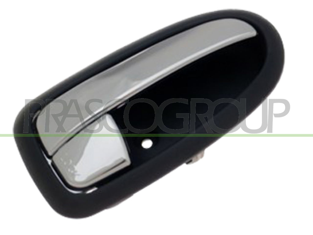 maniglia anteriore posteriore destra interna con leva cromata con mostrina nera hyundai matrix 2001 2005 hn7158605