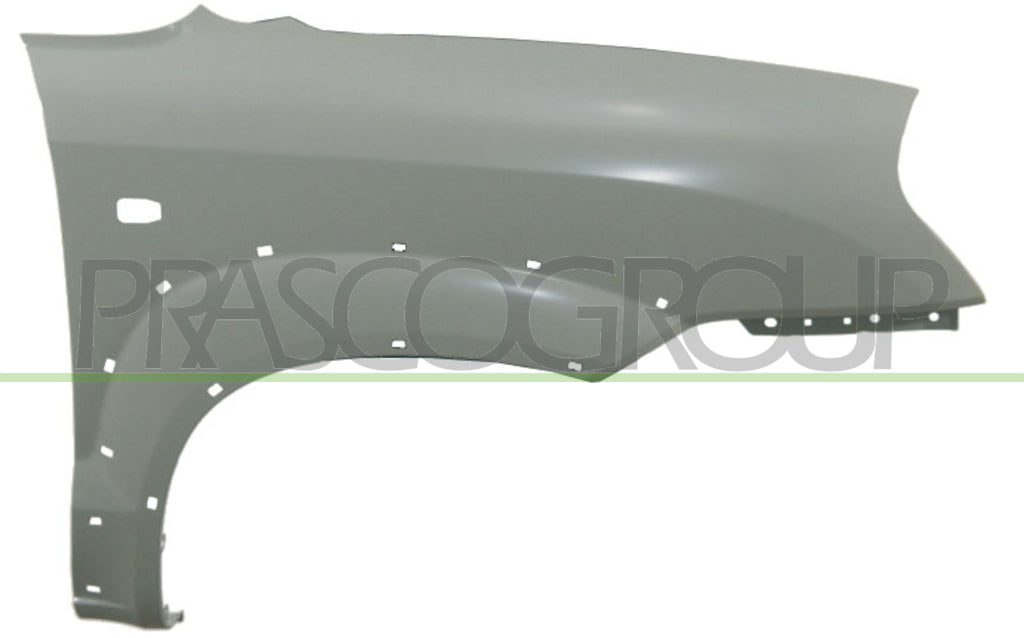 parafango anteriore destro con fori lucciola e parafanghino hyundai tucson 2004 2010 hn8023013