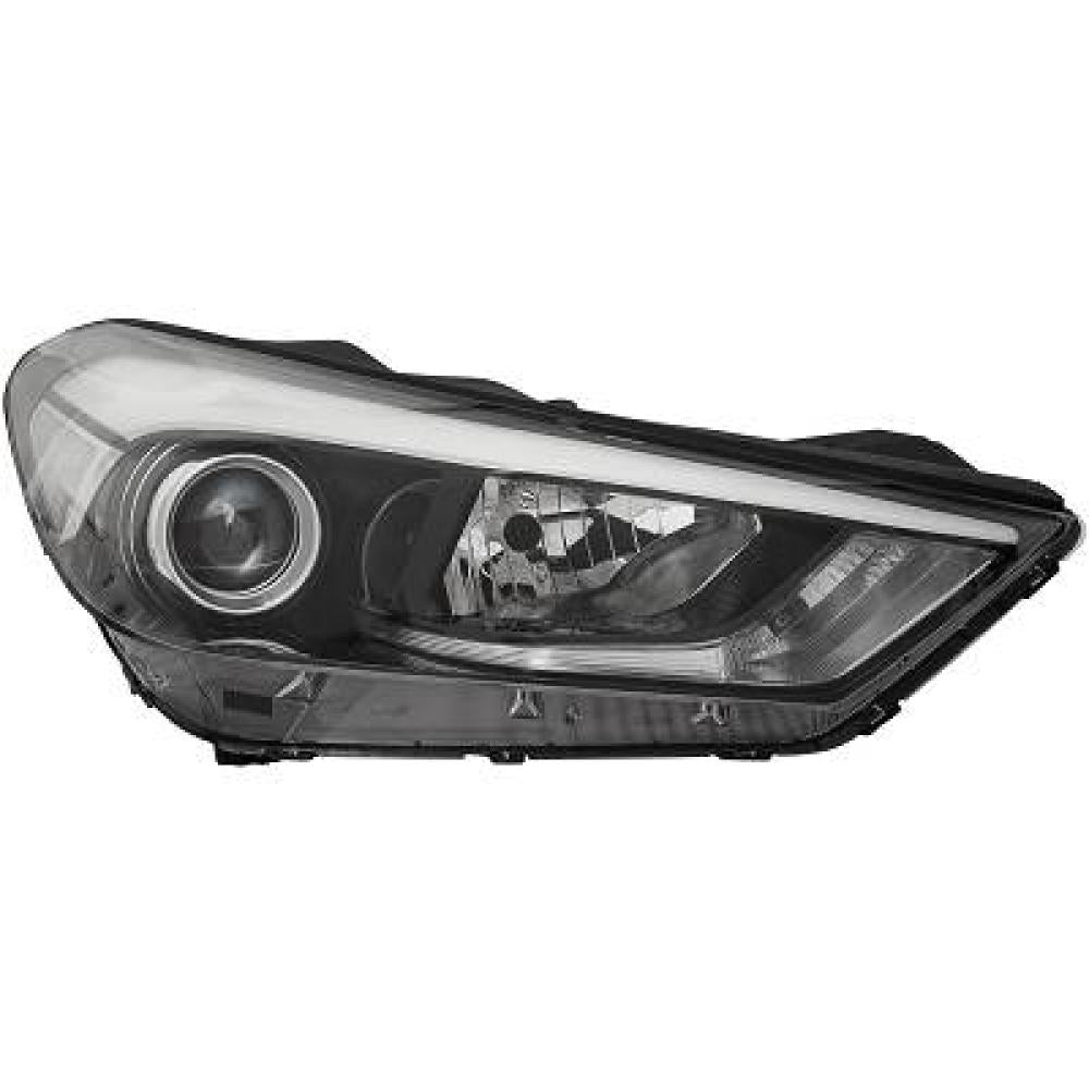 proiettore destro h7 h7 elettrico con motore led hyundai tucson 2015 2018 hn8064903