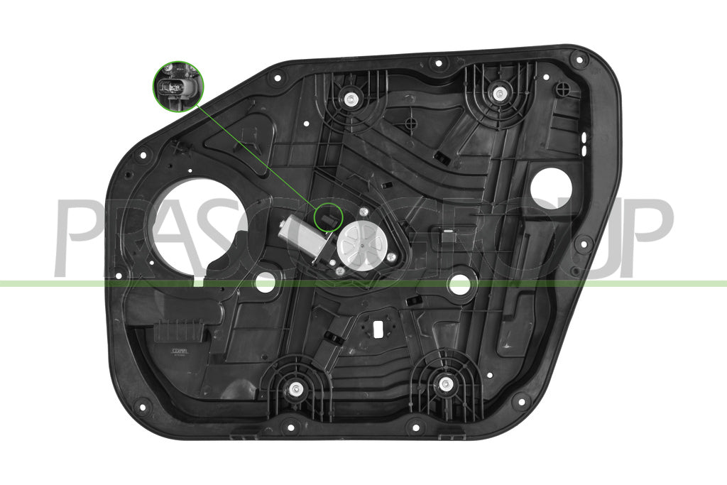 alzacristallo anteriore destro con pannello mod 5 porte hyundai tucson tl 2015 2018 hn806w039
