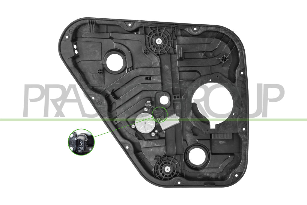 alzacristallo posteriore sinistro con pannello mod 5 porte hyundai tucson tl 2015 2018 hn806w088