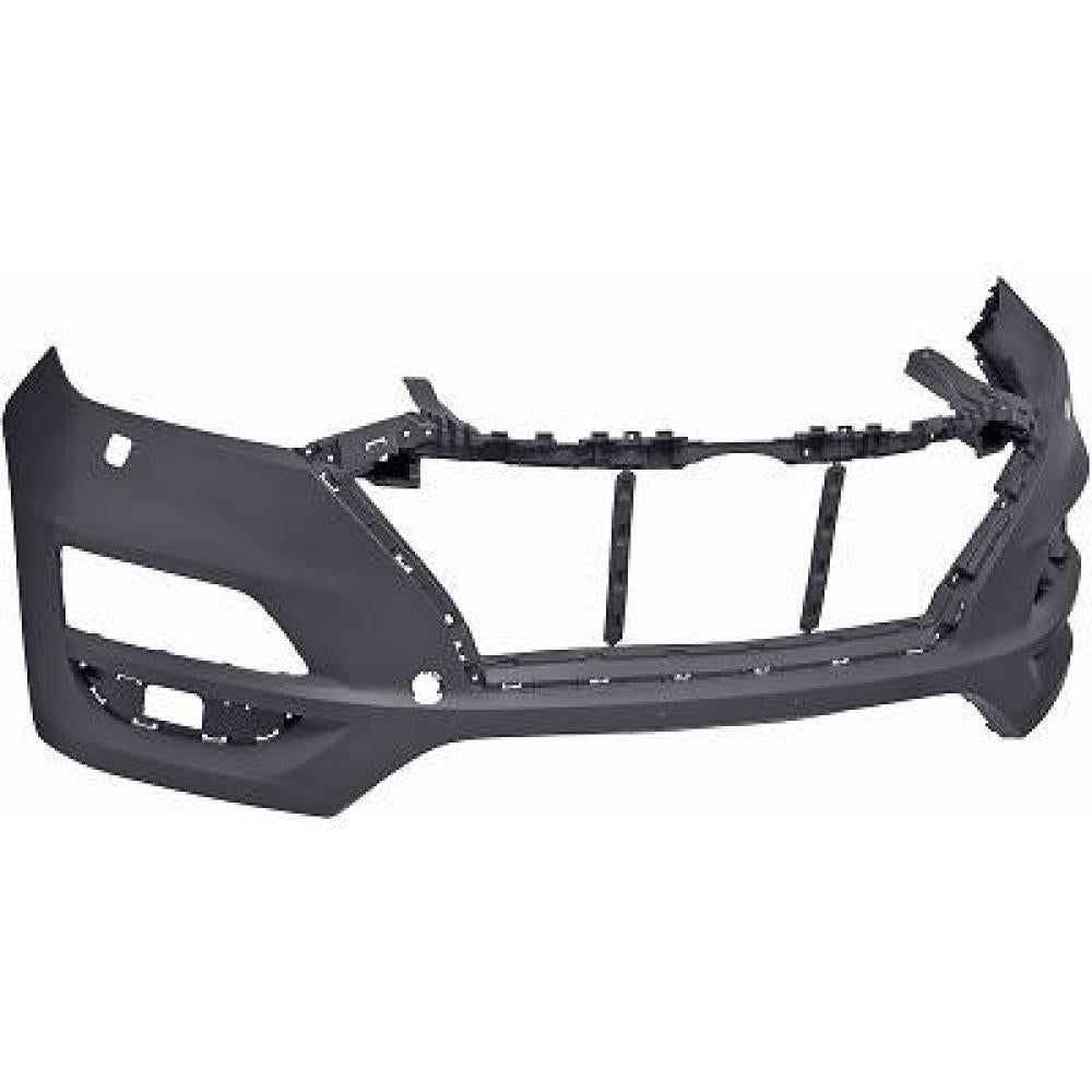 paraurti anteriore nero liscio da primerizzare con fori lavafari hyundai tucson tl 2018 2021 hn8081011