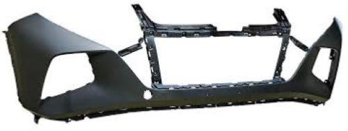 paraurti anteriore nero liscio da primerizzare con fori pdc supporti con tracce park assist hyundai tucson nx4 2021 2024 hn8101011