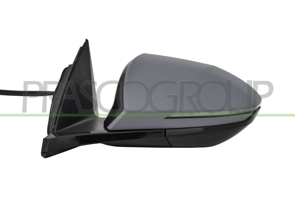 retrovisore sinistro elettrico con primer termico con fanale con profilo nero convesso 6 pins hyundai tucson nx4 2021 2024 hn8107324