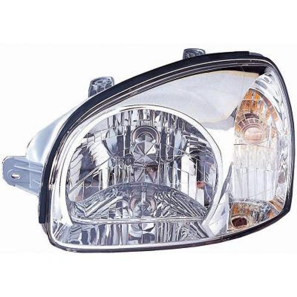proiettore sinistro h4 elettrico hyundai santa fe sm 2000 2003 hn8124804