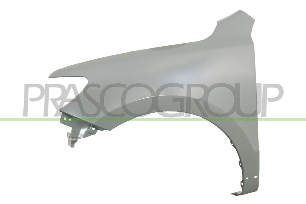 parafango anteriore sinistro con fori modanatura hyundai santa fe cm 2006 2009 hn8163014