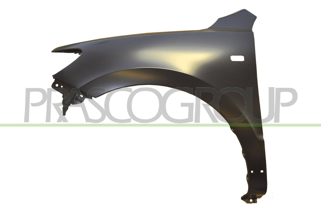 parafango anteriore sinistro con fori lucciola e modanatura hyundai santa fe cm 2006 2009 hn8163024