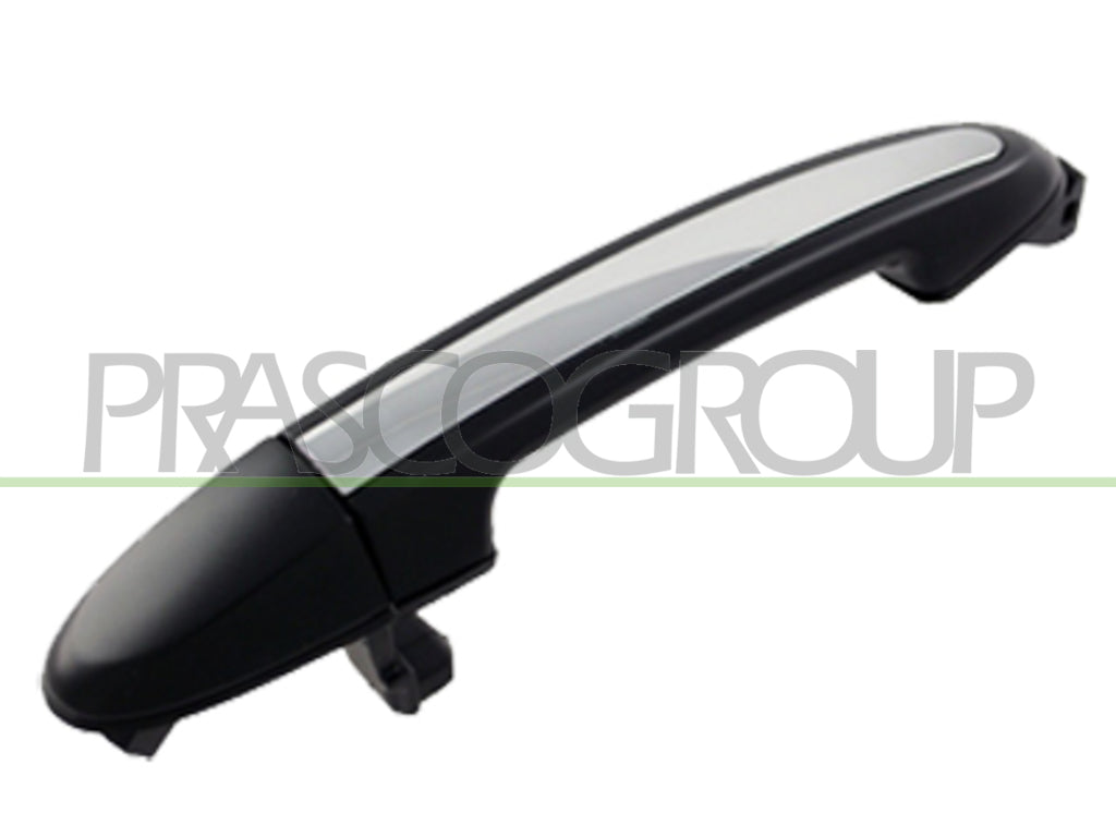 maniglia anteriore destra esterna con primer con inserto cromato senza foro nottolino hyundai santa fe cm 2006 2009 hn8168013