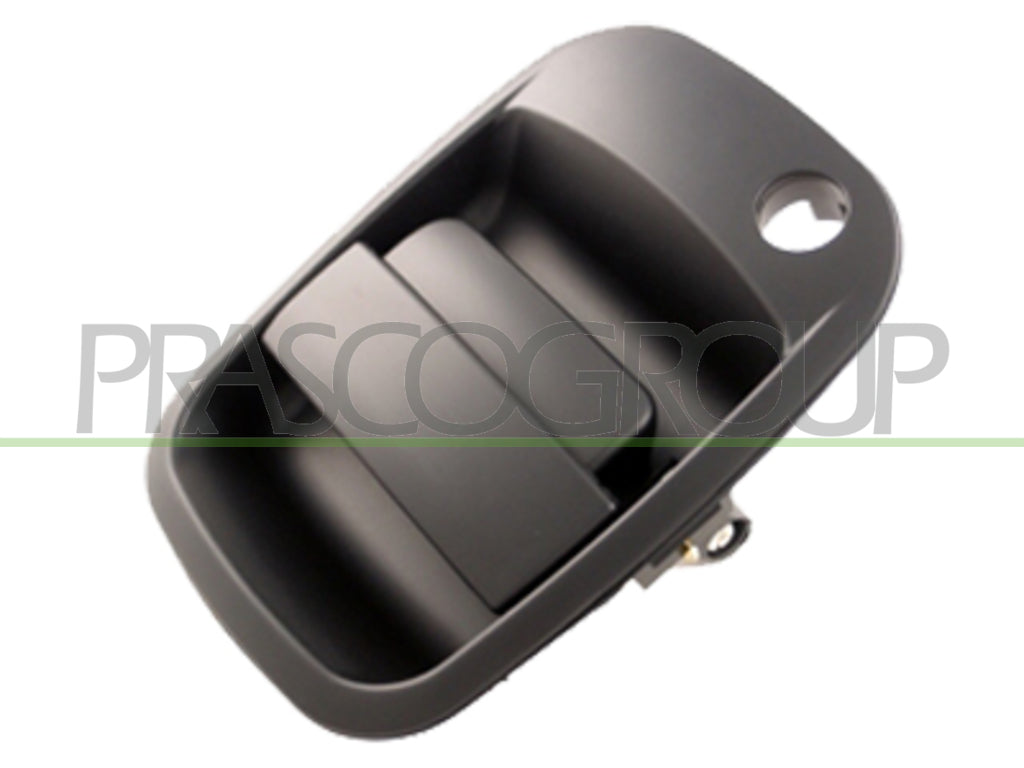 maniglia porta scorrevole sinistra esterna nera liscia con foro nottolino mod 05 07 hyundai h1 1995 2003 hn9228132
