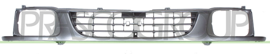 griglia radiatore argento scuro mod 99 isuzu pickup tfr campo brava 1997 2001 iz8142011