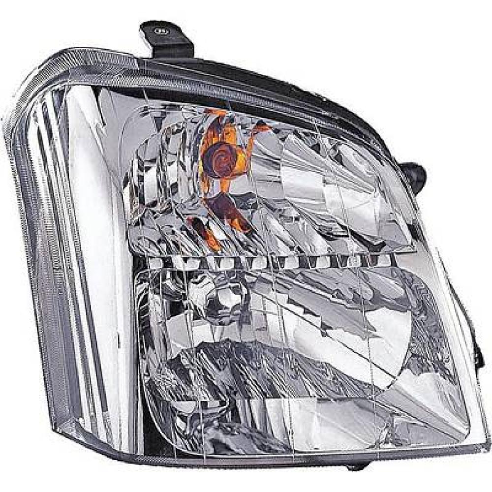 proiettore destro h4 elettrico senza motore isuzu dmax 2002 2006 iz8204803