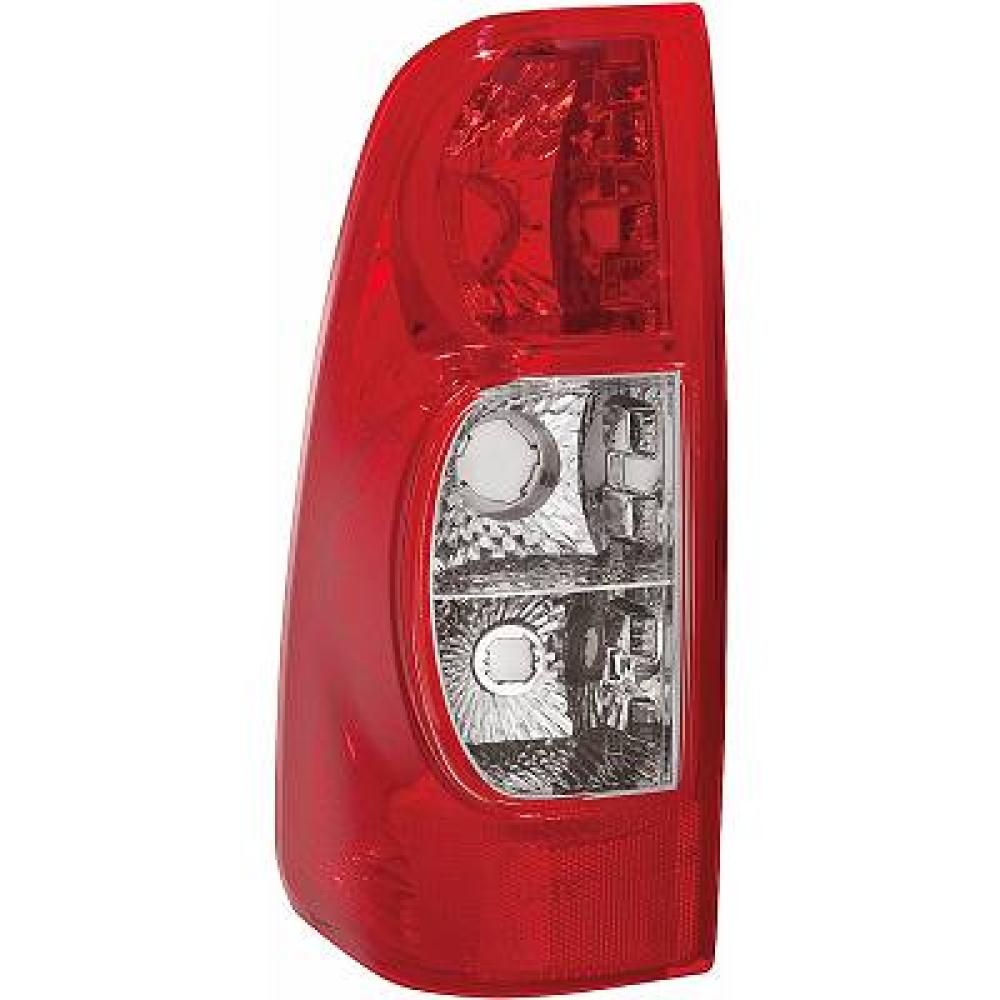 fanale posteriore sinistro senza portalampada rosso bianco isuzu dmax 2006 2011 iz8224154