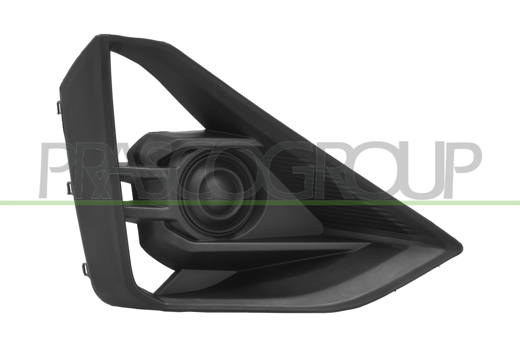 griglia destra paraurti anteriore nera goffrata con sede fendinebbia isuzu dmax double cab 2024 iz8332103
