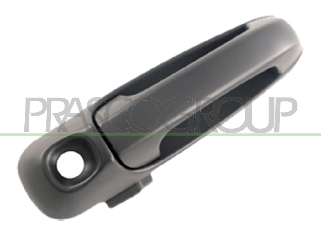 maniglia anteriore sinistra esterna nera liscia con foro nottolino jeep cherokee 2001 2004 je0118008
