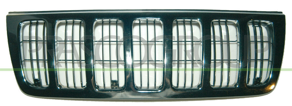 griglia radiatore completa cromata jeep grand cherokee 1999 2001 je0172000